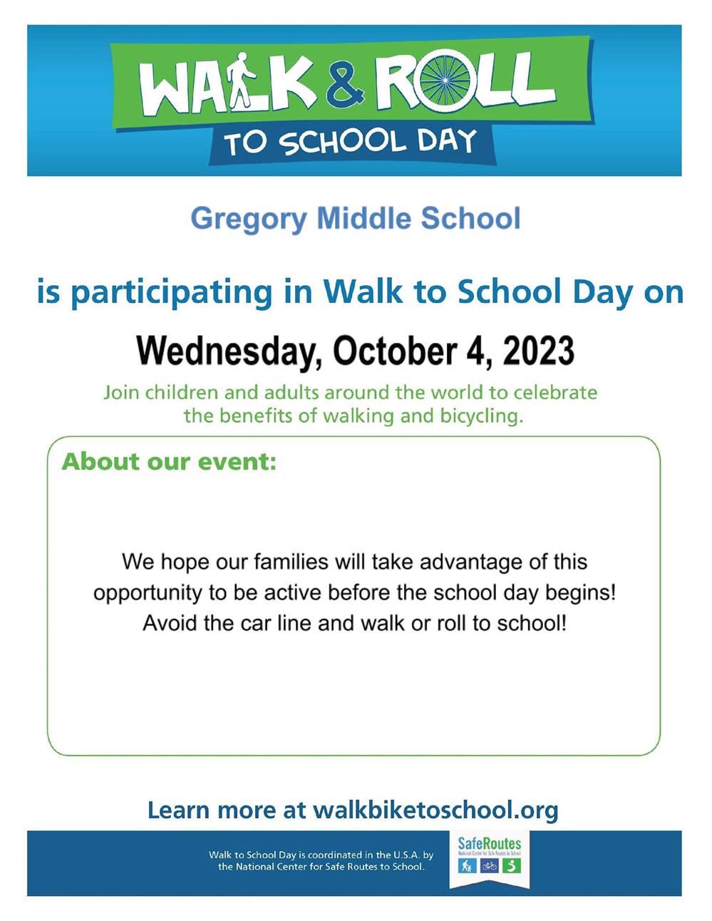  Walk to School